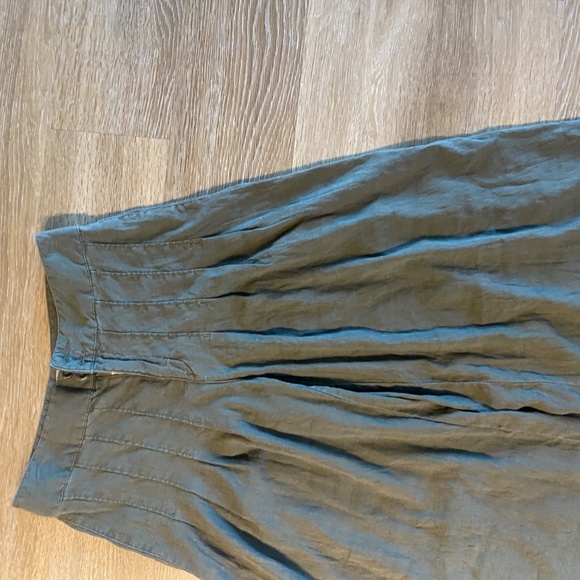 Free People linen trouser - olive - Picture 4 of 5